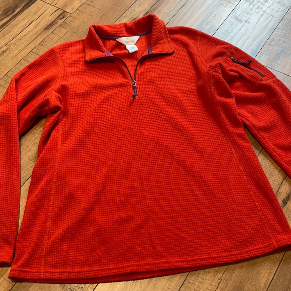 Orvis Trout Bum, Large, Orange Pullover